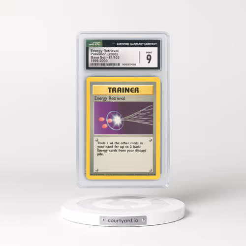 1999 Base Set #81 Energy Retrieval - 1999-2000 (CGC 9 MINT)