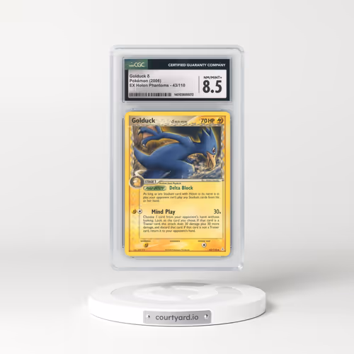 2006 EX Holon Phantoms #43/110 Golduck δ (CGC 8.5 NM-MT+)