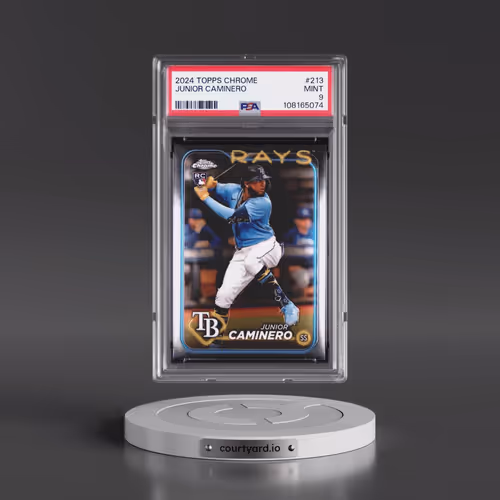 2024 Topps Chrome #213 Junior Caminero (PSA 9 MINT)