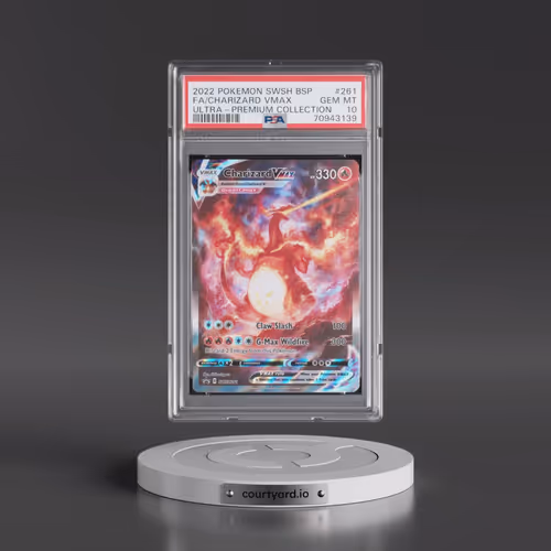 2022 Pokémon Swsh Black Star Promo #261 Charizard Vmax - Full Art Sword & Shield Ultra-Premium Colle