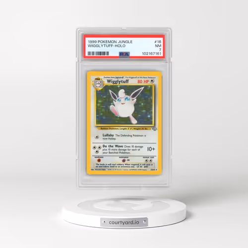 1999 Pokémon Jungle #16 Wigglytuff - Holo (PSA 7 NM)