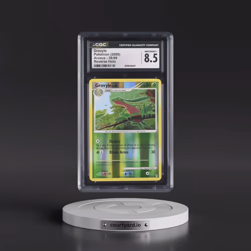 2009 Arceus #38/99 Grovyle - Reverse Holo (CGC 8.5 NM-MT+)