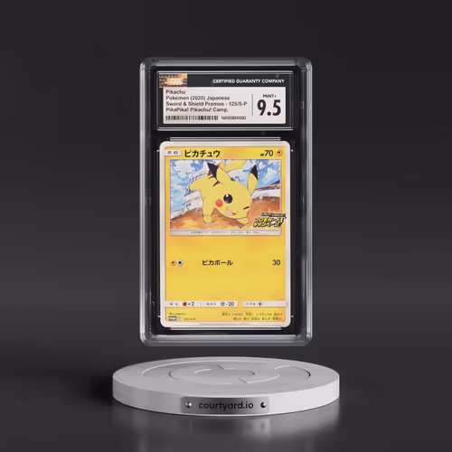 2019 Sword & Shield Promos #125/S-P Pikachu - PikaPika! Pikachu! Campaign! (CGC 9.5 MINT+)