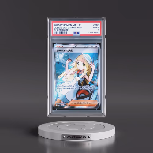 2025 Pokémon M1l-Mega Brave #086 Lillie's Determination - Super Rare (PSA 9 MINT)