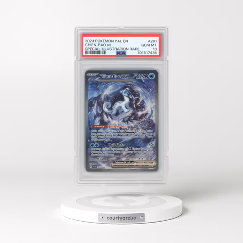 2023 Pokémon Pal EN-Paldea Evolved #261 Chien-Pao EX - Holo Special Illustration Rare (PSA 10 GEM MINT)