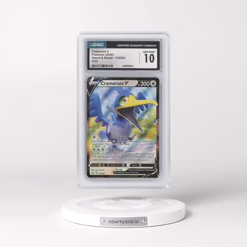 2020 Sword & Shield #155/202 Cramorant V - Holo (CGC 10 GEM MINT)