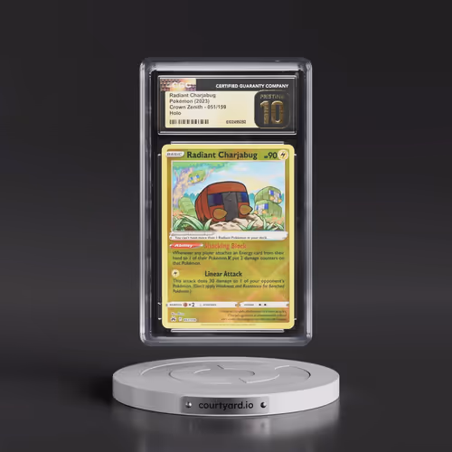 2023 Crown Zenith #051/159 Radiant Charjabug - Holo (CGC 10 PRISTINE)
