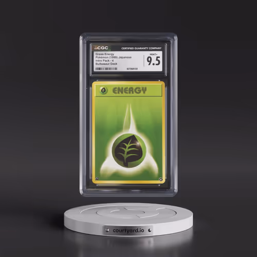 1999 Intro Pack #4 Grass Energy - Bulbasaur Deck (CGC 9.5 MINT+)