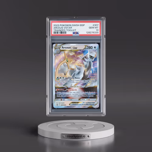 2023 Pokémon Swsh Black Star Promo #307 Arceus Vstar - Trainer's Toolkit (PSA 10 GEM MINT)