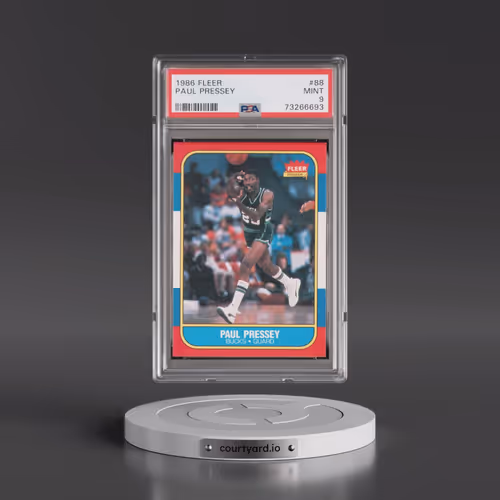1986 Fleer #88 Paul Pressey (PSA 9 MINT)