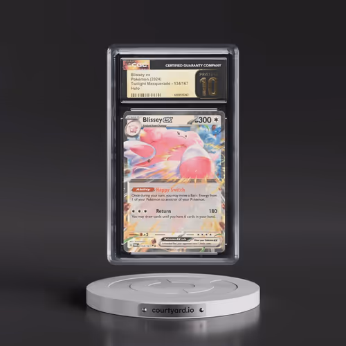 2024 Pokémon Twm EN-Twilight Masquerade #134 Blissey EX - Holo (CGC 10 PRISTINE)