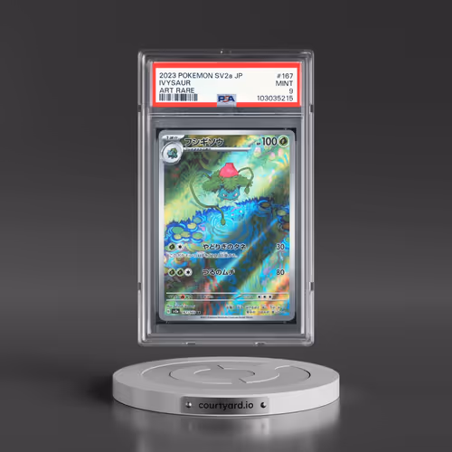 2023 Pokémon Sv2a-Pokemon 151 #167 Ivysaur - Art Rare (PSA 9 MINT)