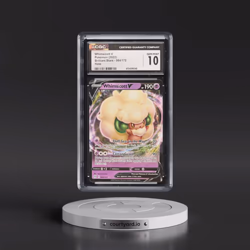 2022 Brilliant Stars #064/172 Whimsicott V - Holo (CGC 10 GEM MINT)