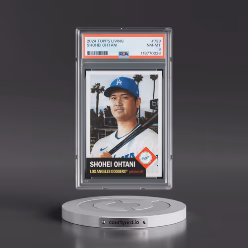 2024 Topps Living #729 Shohei Ohtani (PSA 8 NM-MT)