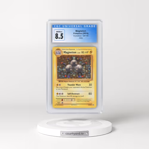 2016 Evolutions #38/108 Magneton - Holo (CGC 8.5 NM-MT+)