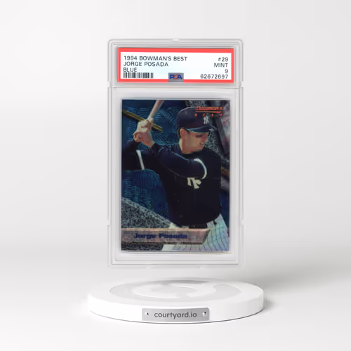 1994 Bowman's Best #29 Jorge Posada - Blue (PSA 9 MINT)