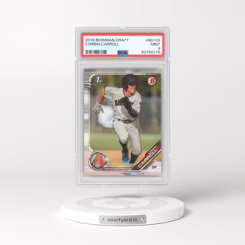 2019 Bowman Draft #BD125 Corbin Carroll (PSA 9 MINT)