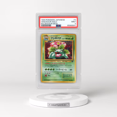 1999 Pokémon Bulbasaur Deck #3 Venusaur - Holo (PSA 9 MINT)