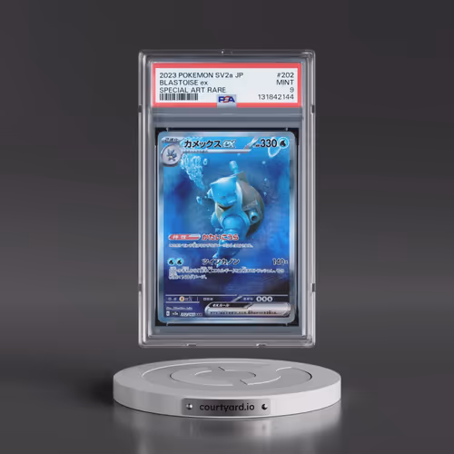 2023 Pokémon Sv2a-Pokemon 151 #202 Blastoise EX - Holo Special Art Rare (PSA 9 MINT)