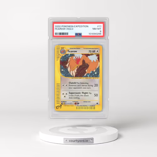 2002 Pokémon Expedition #11 Fearow - Holo (PSA 8 NM-MT)