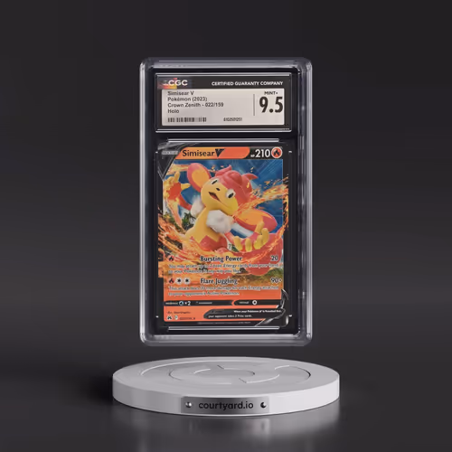 2023 Crown Zenith #022/159 Simisear V - Holo (CGC 9.5 MINT+)