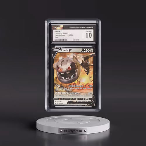 2020 Vivid Voltage #115/185 Steelix V - Holo (CGC 10 GEM MINT)
