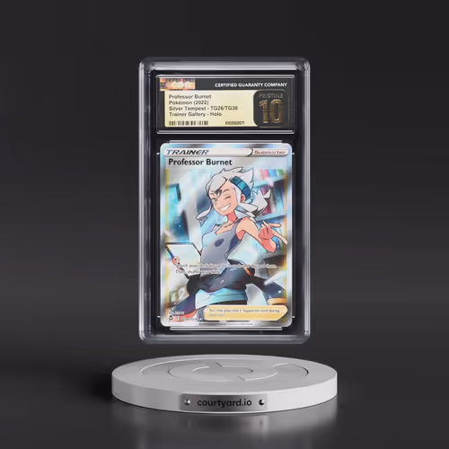 2022 Silver Tempest #TG26/TG30 Professor Burnet - Trainer Gallery Holo (CGC 10 PRISTINE)