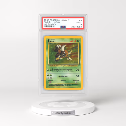 1999 Jungle #9 Pinsir - Holo No Set Symbol (PSA 9 MINT)