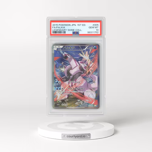 2015 Pokémon Legendary Shine Collection #005 Palkia - 1st Edition Full Art (PSA 10 GEM MINT)