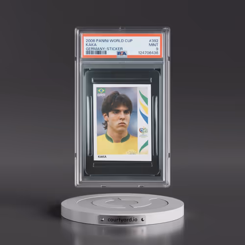 2006 Panini World Cup Germany Sticker #392 Kaka (PSA 9 MINT)