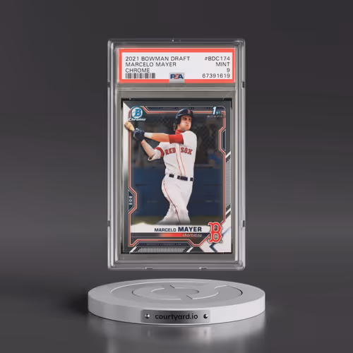 2021 Bowman Draft #BDC174 Marcelo Mayer - Chrome (PSA 9 MINT)