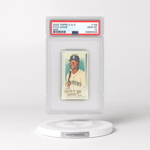 2020 Topps Allen & Ginter #159 Kyle Lewis - Mini (PSA 10 GEM MINT)