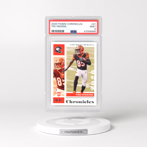 2020 Panini Chronicles #21 Tee Higgins (PSA 9 MINT)