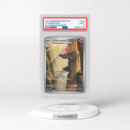 2023 Pokémon Mew EN-151 #169 Charmeleon - Illustration Rare (PSA 9 MINT)