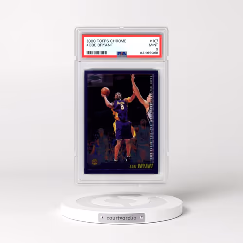 2000 Topps Chrome #107 Kobe Bryant (PSA 9 MINT)