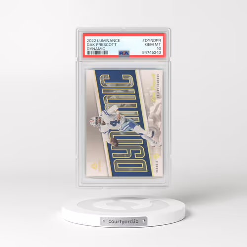 2022 Panini Luminance Dynamic #DYNDPR Dak Prescott (PSA 10 GEM MINT)