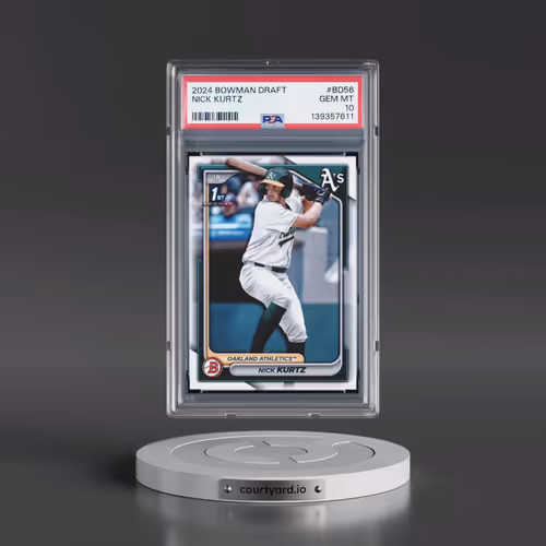 2024 Bowman Draft #BD56 Nick Kurtz (PSA 10 GEM MINT)