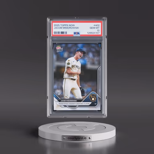 2025 Topps Now #402 Jacob Misiorowski (PSA 10 GEM MINT)