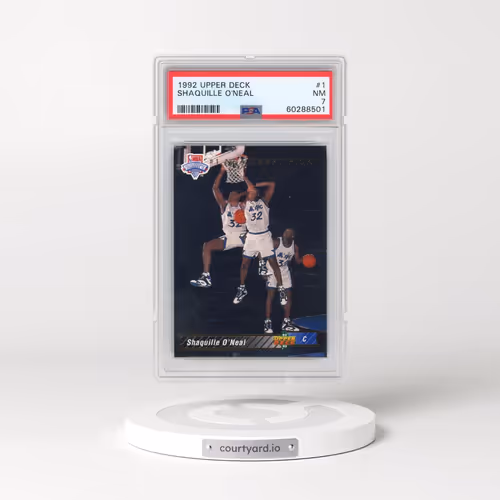 1992 Upper Deck #1 Shaquille O'Neal (PSA 7 NM)