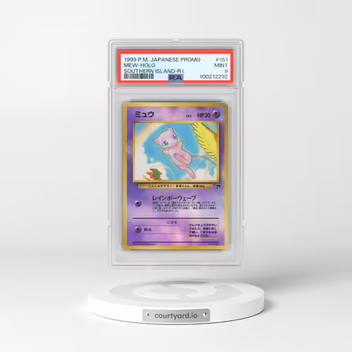 1999 Pokémon Promo Southern Islands #151 Mew - Holo Southern Island-R.I. (PSA 9 MINT)