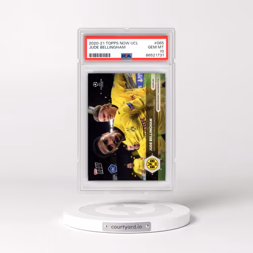 2020 Topps Now UEFA Champions League #065 Jude Bellingham (PSA 10 GEM MINT)