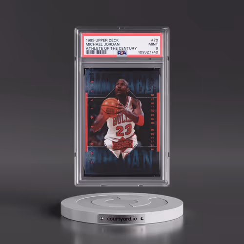 1999 Upper Deck MJ Athlete of the Century #70 Michael Jordan (PSA 9 MINT)