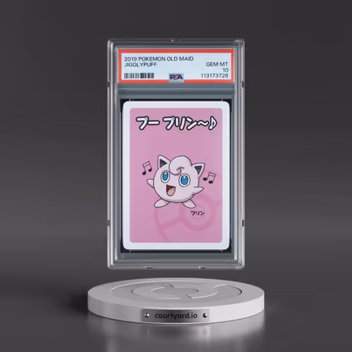 2019 Pokémon Old Maid Jigglypuff (PSA 10 GEM MINT)