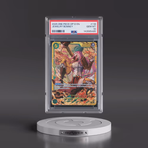 2025 One Piece OP12-Legacy of the Master #118 Jewelry Bonney (PSA 10 GEM MINT)