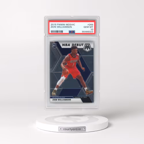 2019 Panini Mosaic #269 Zion Williamson (PSA 10 GEM MINT)