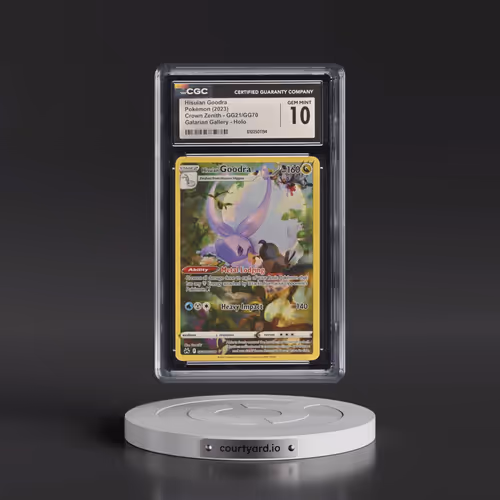 2023 Crown Zenith #GG21/GG70 Hisuian Goodra - Galarian Gallery Holo (CGC 10 GEM MINT)