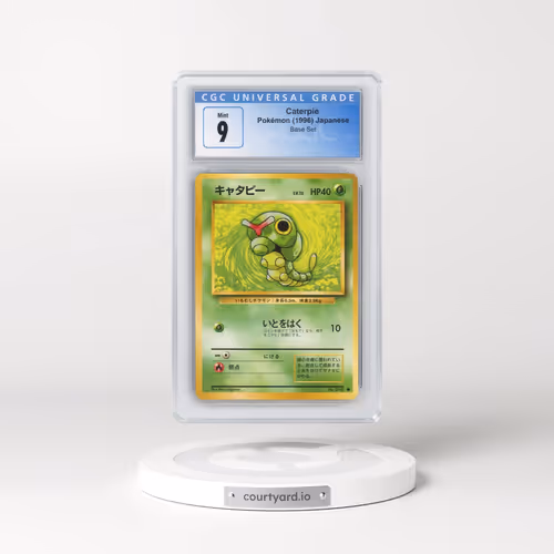1996 Base Set Caterpie (CGC 9 MINT)