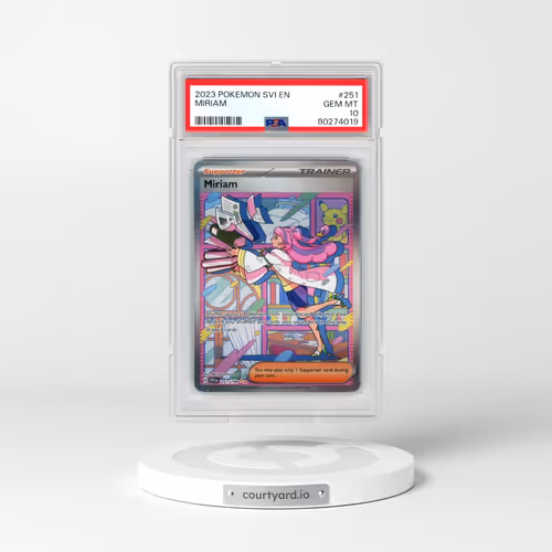 2023 Pokémon Svi EN-Scarlet & Violet #251 Miriam - Special Illustration Rare (PSA 10 GEM MINT)