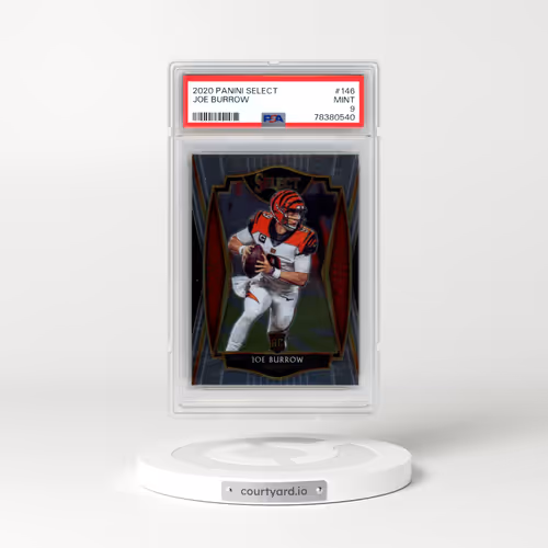 2020 Panini Select #146 Joe Burrow (PSA 9 MINT)