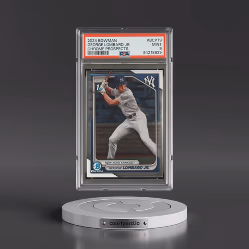 2024 Bowman Chrome Prospects #BCP79 George Lombard Jr. (PSA 9 MINT)